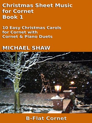 cover image of Christmas Sheet Music for Cornet--Book 1